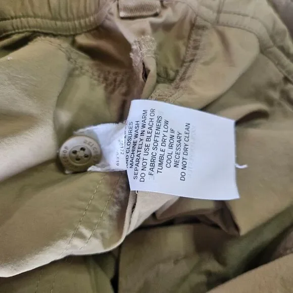 REI Coop Pants Hiking Men 34x30 Brown Outdoors Camping Roll Tab Snap Leg Relaxed - Picture 9 of 13